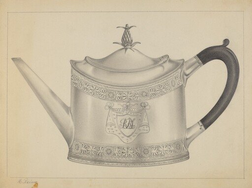 Silver Teapot