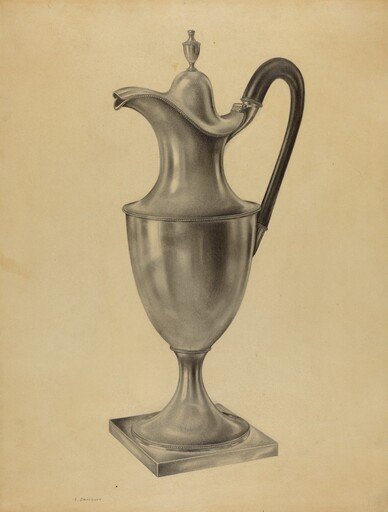 Silver Hot Water Pot