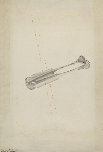 Silver Sugar Tongs