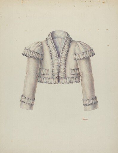 Embroidered Bolero Jacket