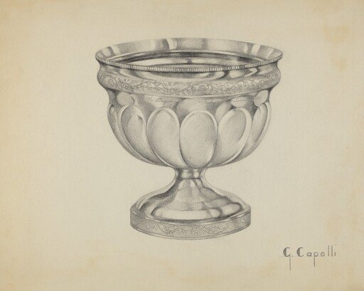 Silver Waste Bowl