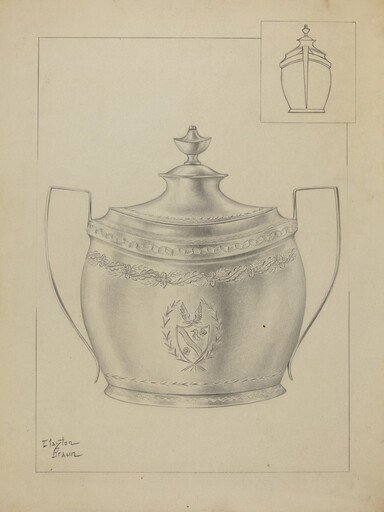 Silver Sugar Bowl