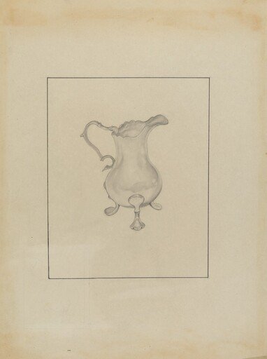 Silver Cream Pitcher