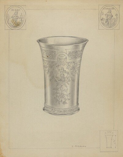 Silver Communion Beakers