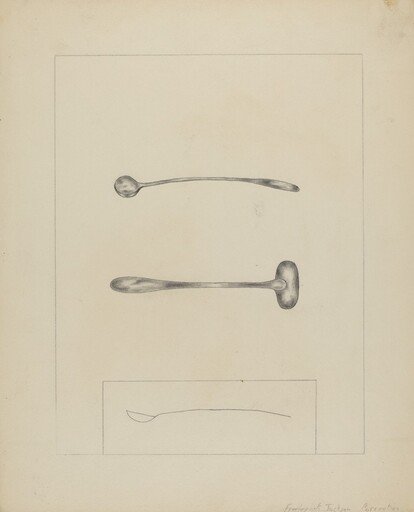 Silver Salt Spoon
