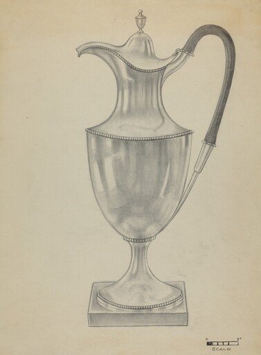 Silver Hot Water Pot