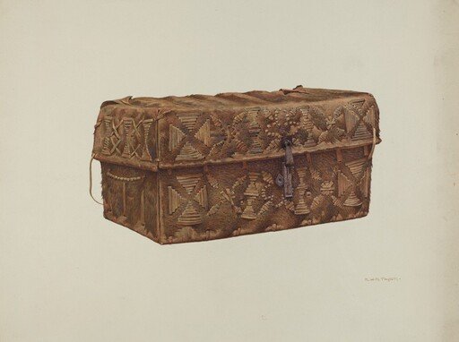 Cowhide Trunk
