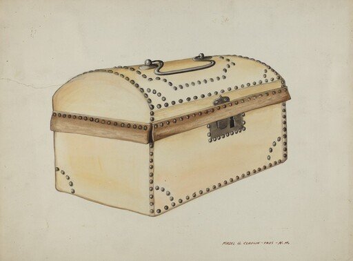 Leather Covered Box