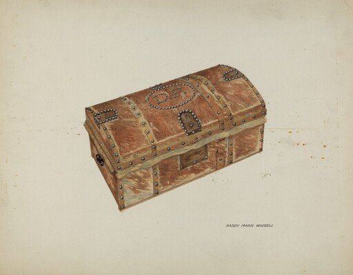 Cowhide Trunk