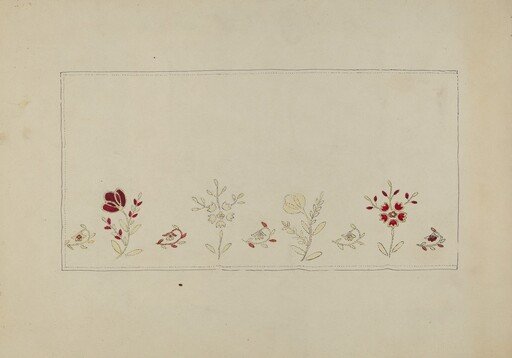 Needlework on Altar Cloth