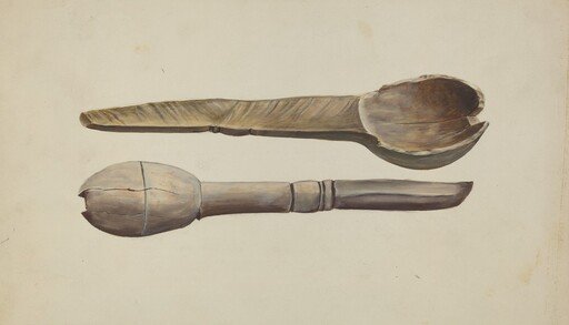 Carved Wooden Spoon