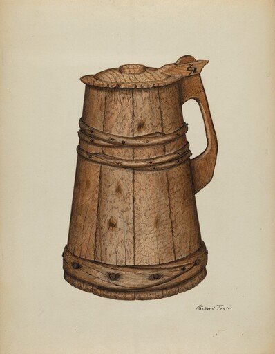 Wood Tankard