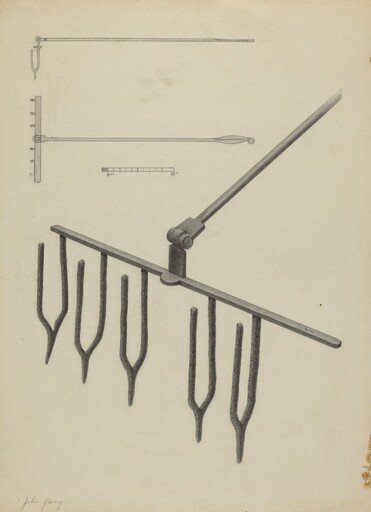 Wrought Iron Toaster