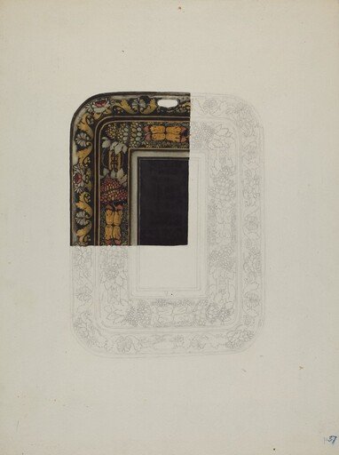 Toleware Tray