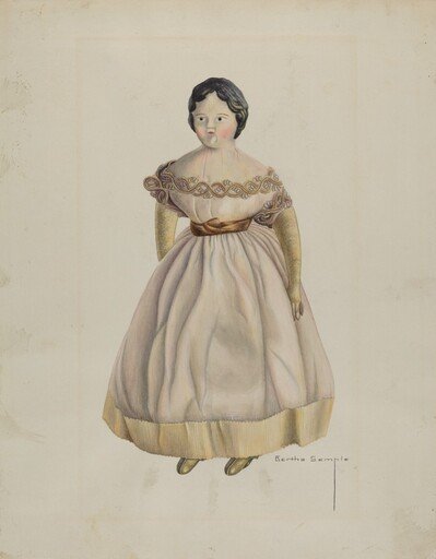 Mechanical Walking Doll