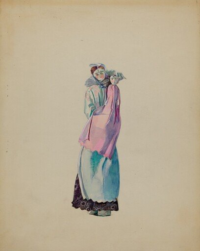Rag Doll Nurse and Baby