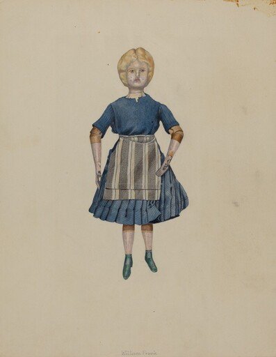 Pewter Doll