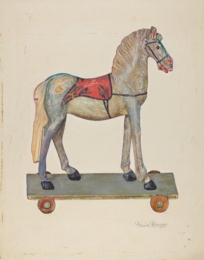 Toy Wooden Horse