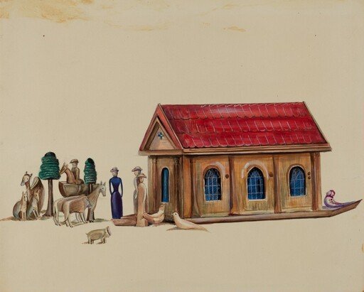Noah's Ark with Animals