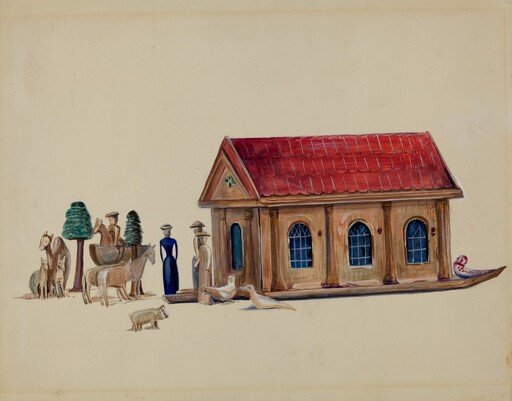 Noah's Ark with Animals