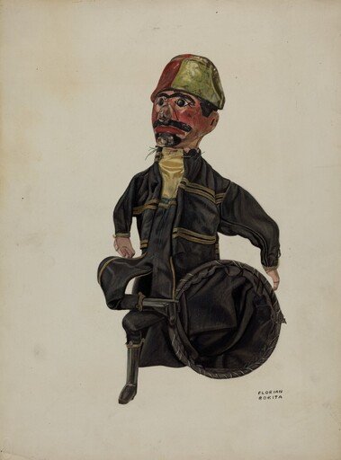 Policeman Hand Puppet