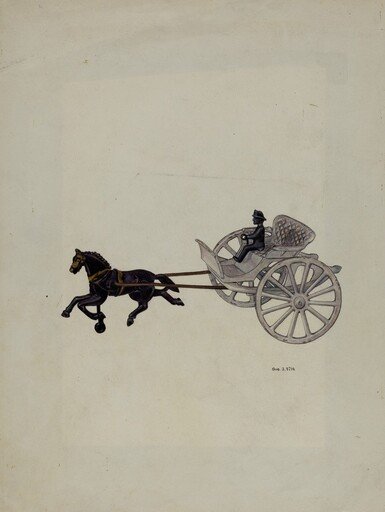 Trotter and Gig Iron Toy