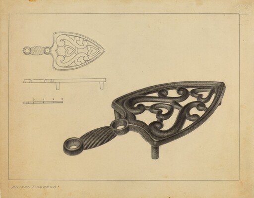 Flat Iron Holder