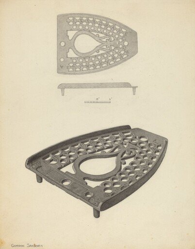 Flat Iron Holder