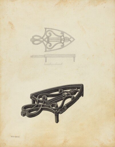 Flat Iron Holder