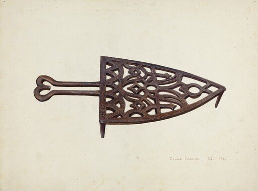 Flat Iron Holder