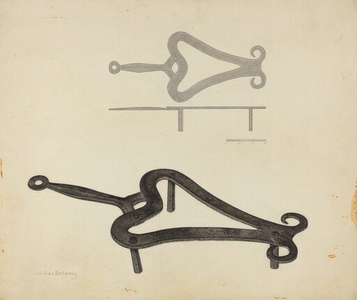 Flat Iron Holder