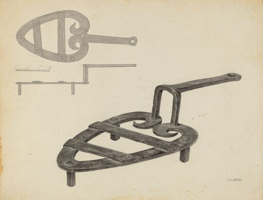 Flat Iron Holder