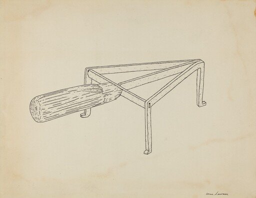 Flat Iron Holder