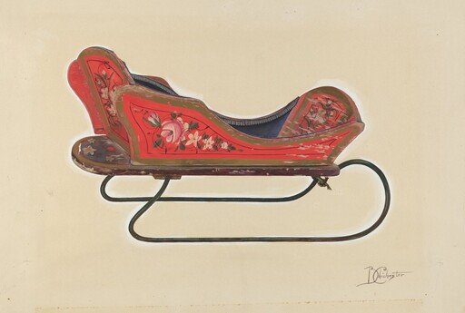 Doll Sleigh