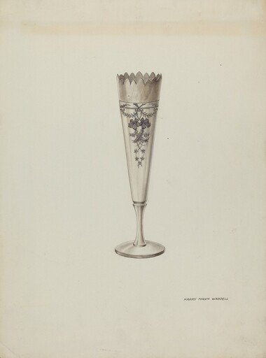 Metal Vase