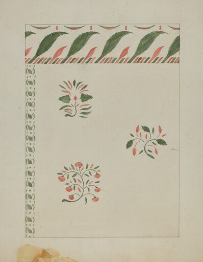 Stencilled Wall