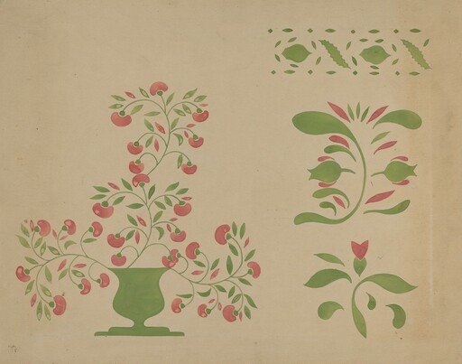 Stencil Wall Decoration