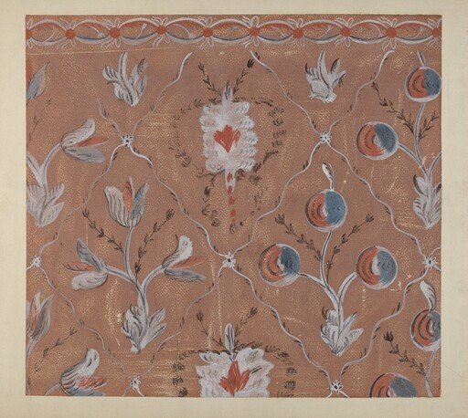 Hand Painted Wall (Detail)