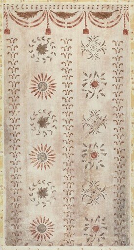 Stencilled Wall