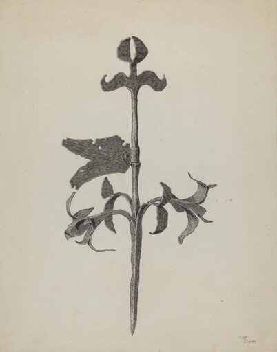 Wrought Iron Weather Vane