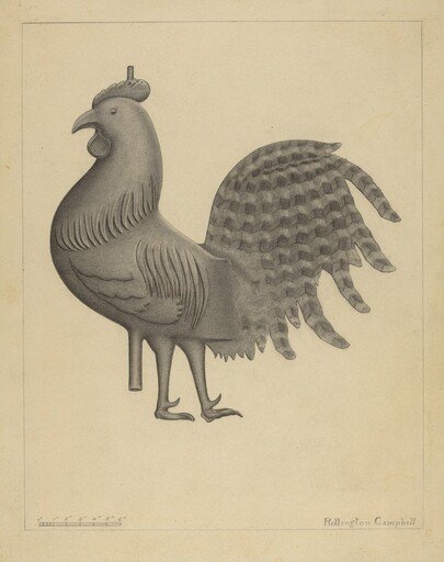 Weather Vane - Cock