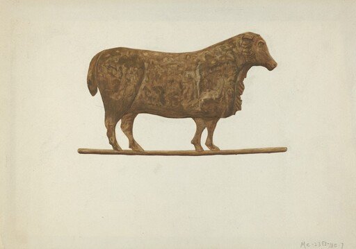 Small Sheep Weather Vane