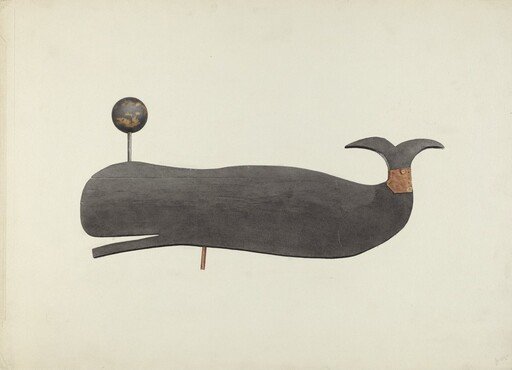 Whale Weather Vane