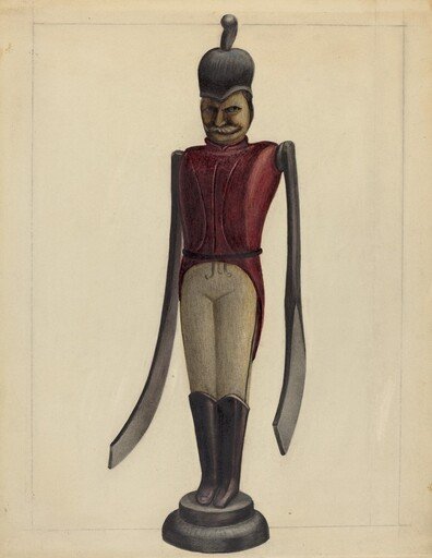 Whirligig: Hessian Soldier