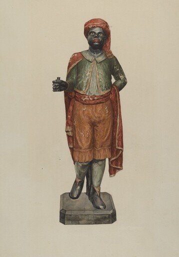 Cigar Store Figure - Blackamoor