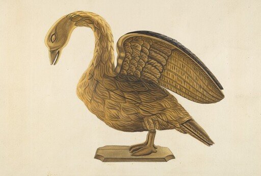 Carved Goose