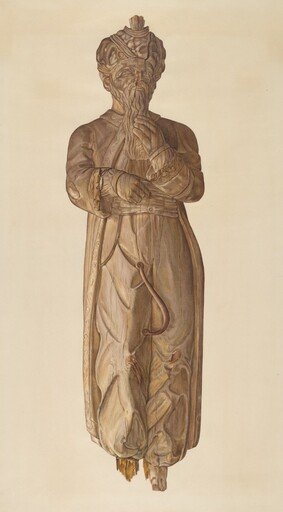 Circus Wagon Figure: Turk