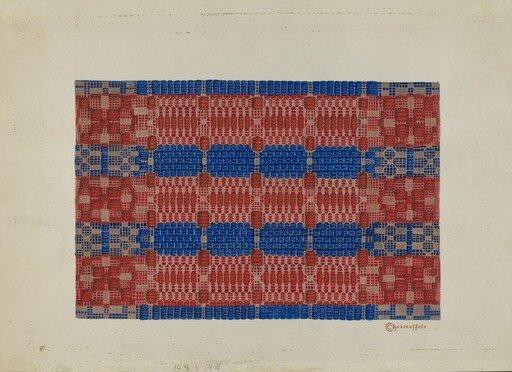 Handwoven Coverlet