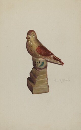 Chalkware Bird