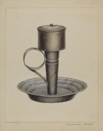 Portable Whale Oil Lamp
